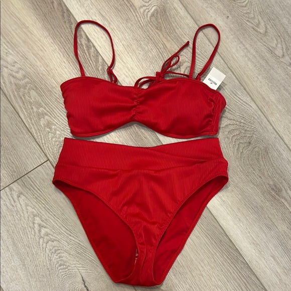 Red Bikini Set - Picture 1 of 6
